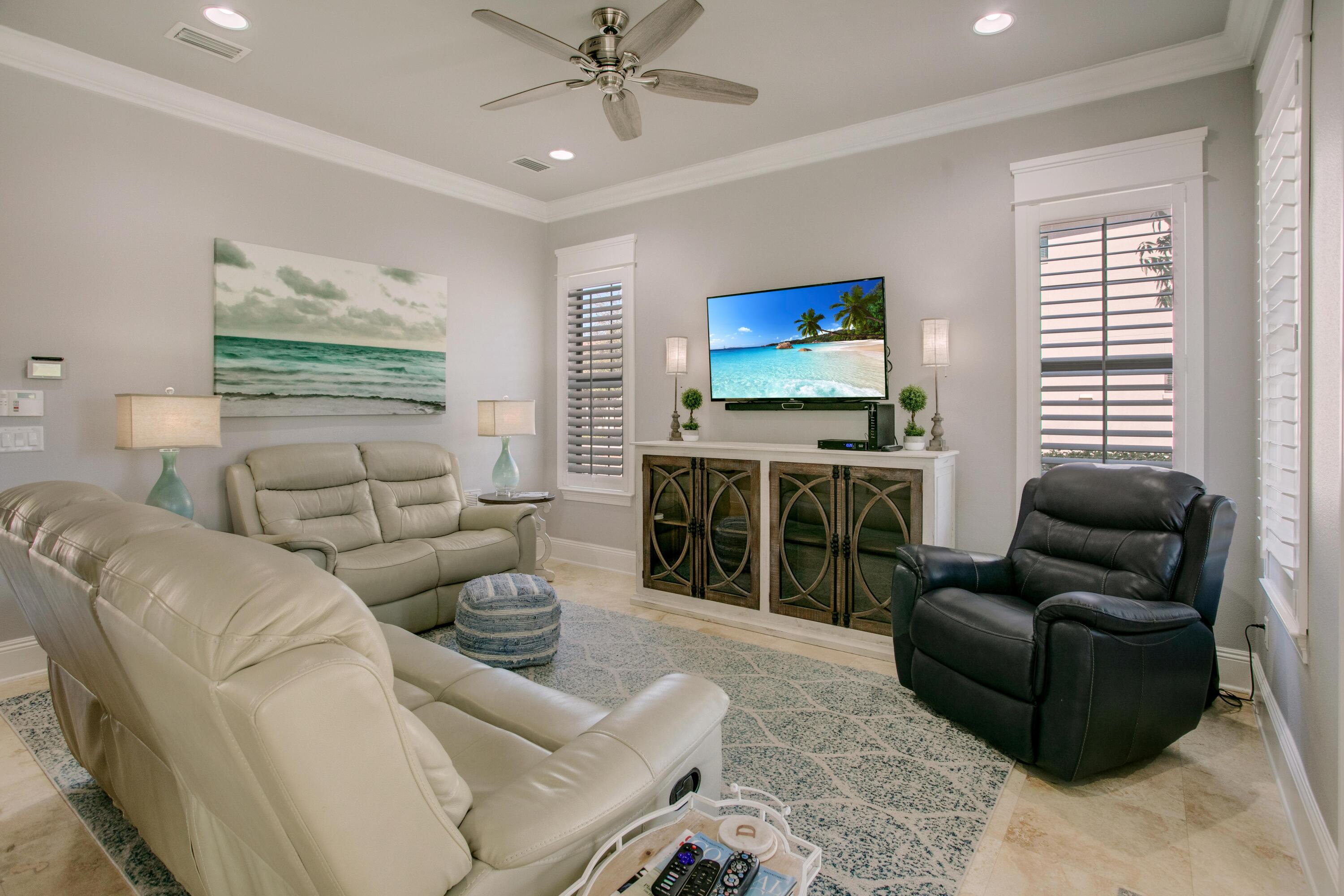 1893 Baytowne Loop Miramar Beach, FL 32550 - Photo 18 of 45 a living room with furniture and a flat screen tv