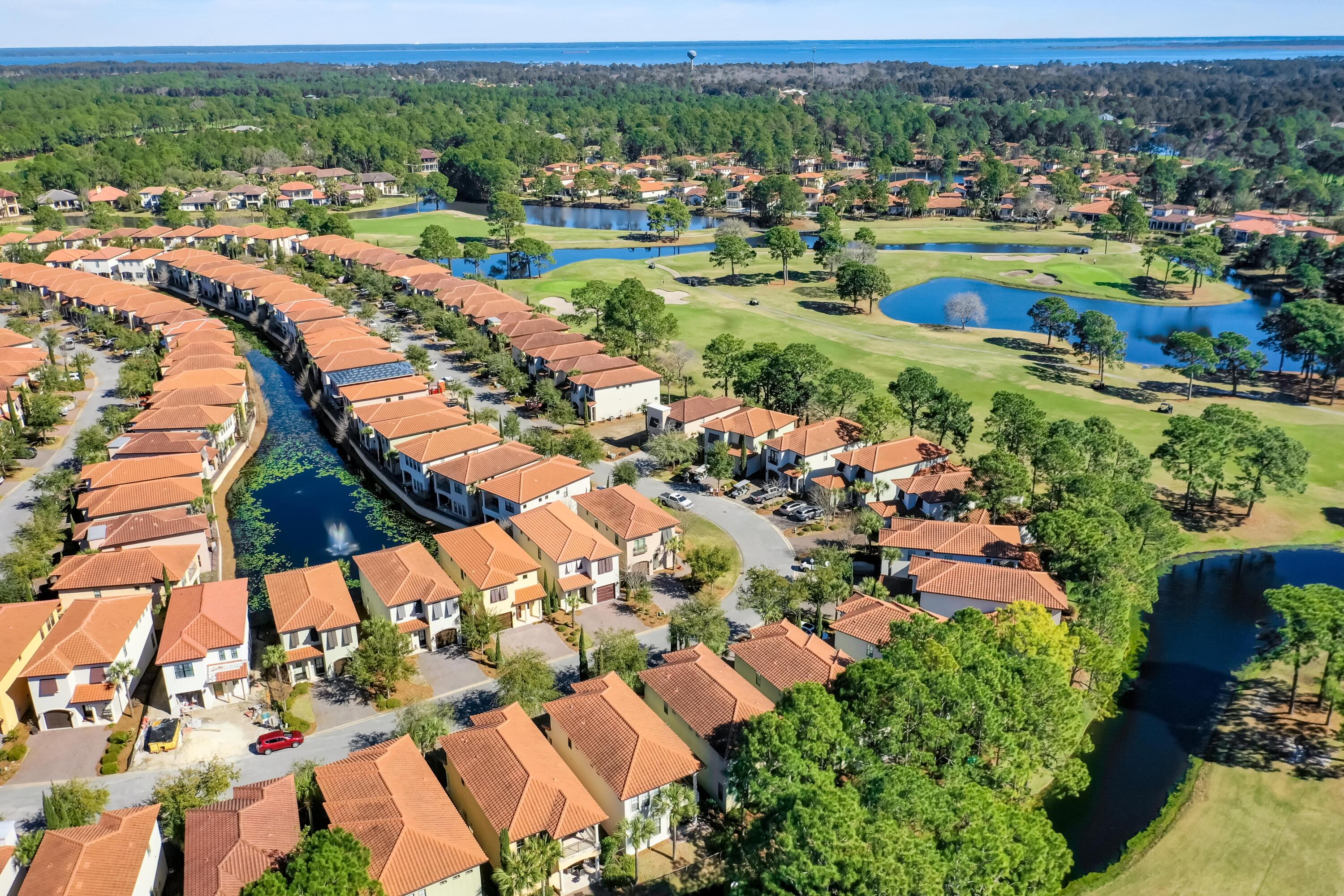 1893 Baytowne Loop Miramar Beach, FL 32550 - Photo 9 of 45 an aerial view of residential houses with outdoor space