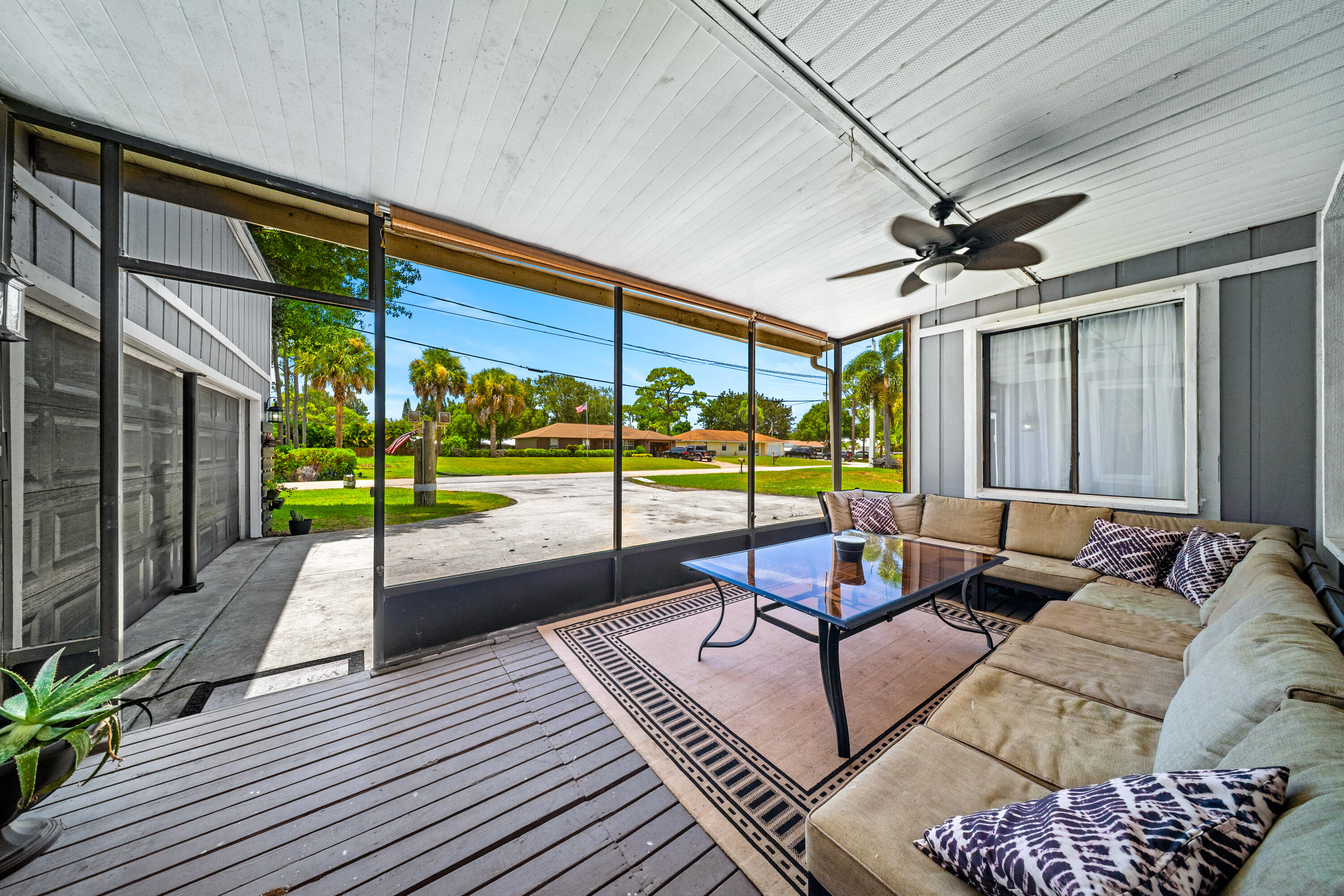 5900 Raintree Trail Fort Pierce, FL 34982 - Photo 11 of 34 Screened Front Porch