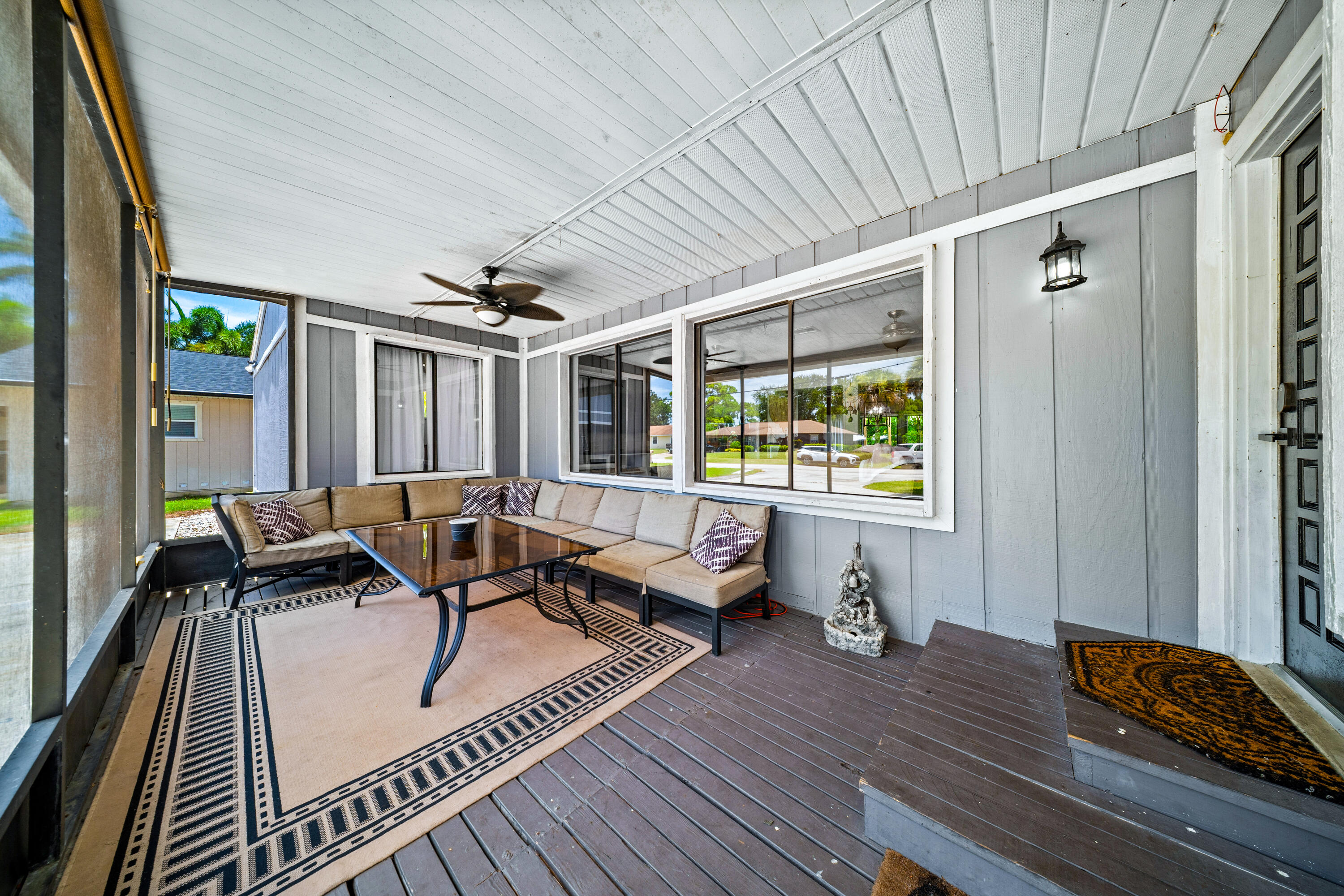 5900 Raintree Trail Fort Pierce, FL 34982 - Photo 2 of 34 Screened Front Porch