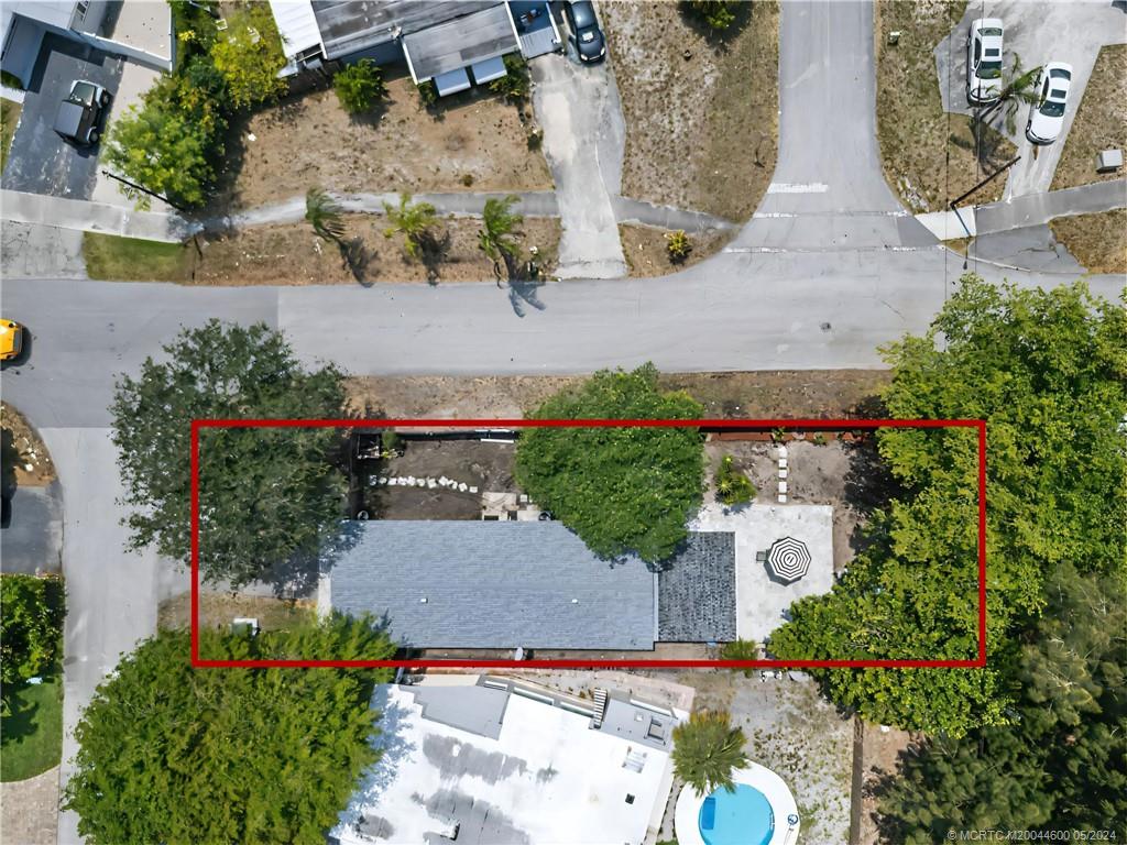 301 Lancaster Street Boca Raton, FL 33487 - Photo 3 of 20 an aerial view of a house and front yard