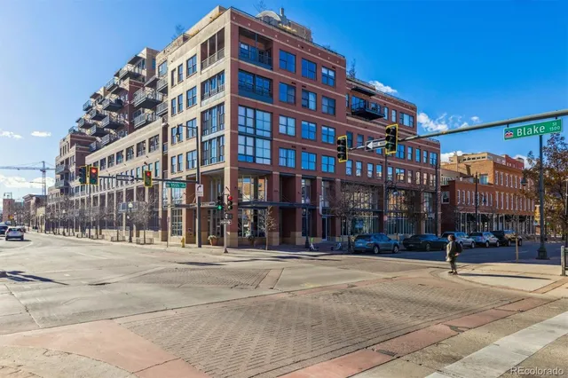 a front view of a building