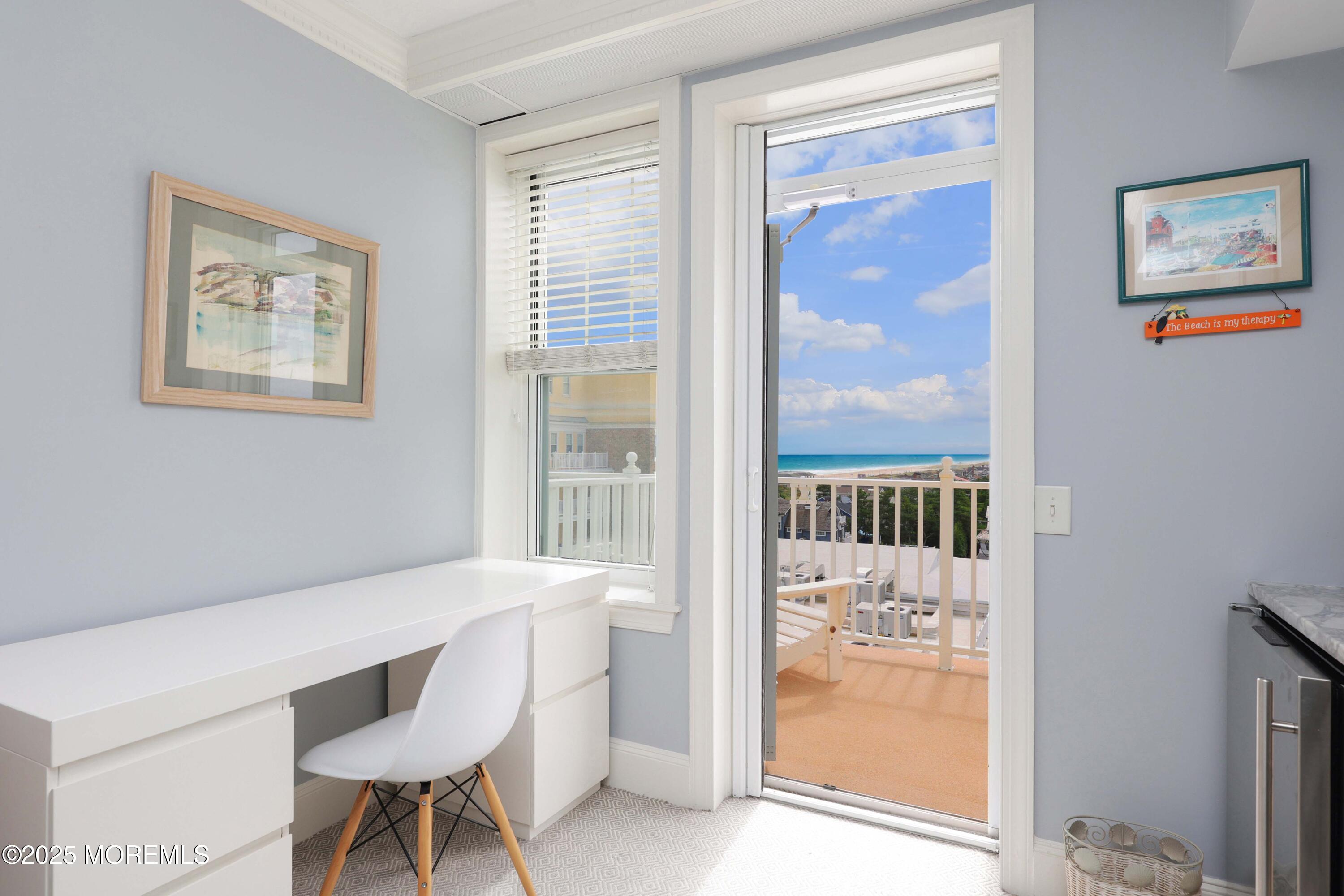 700 Ocean Avenue, Unit 531 Spring Lake, NJ 07762 - Photo 7 of 42 a view of a bedroom with a bed and a view of bathroom