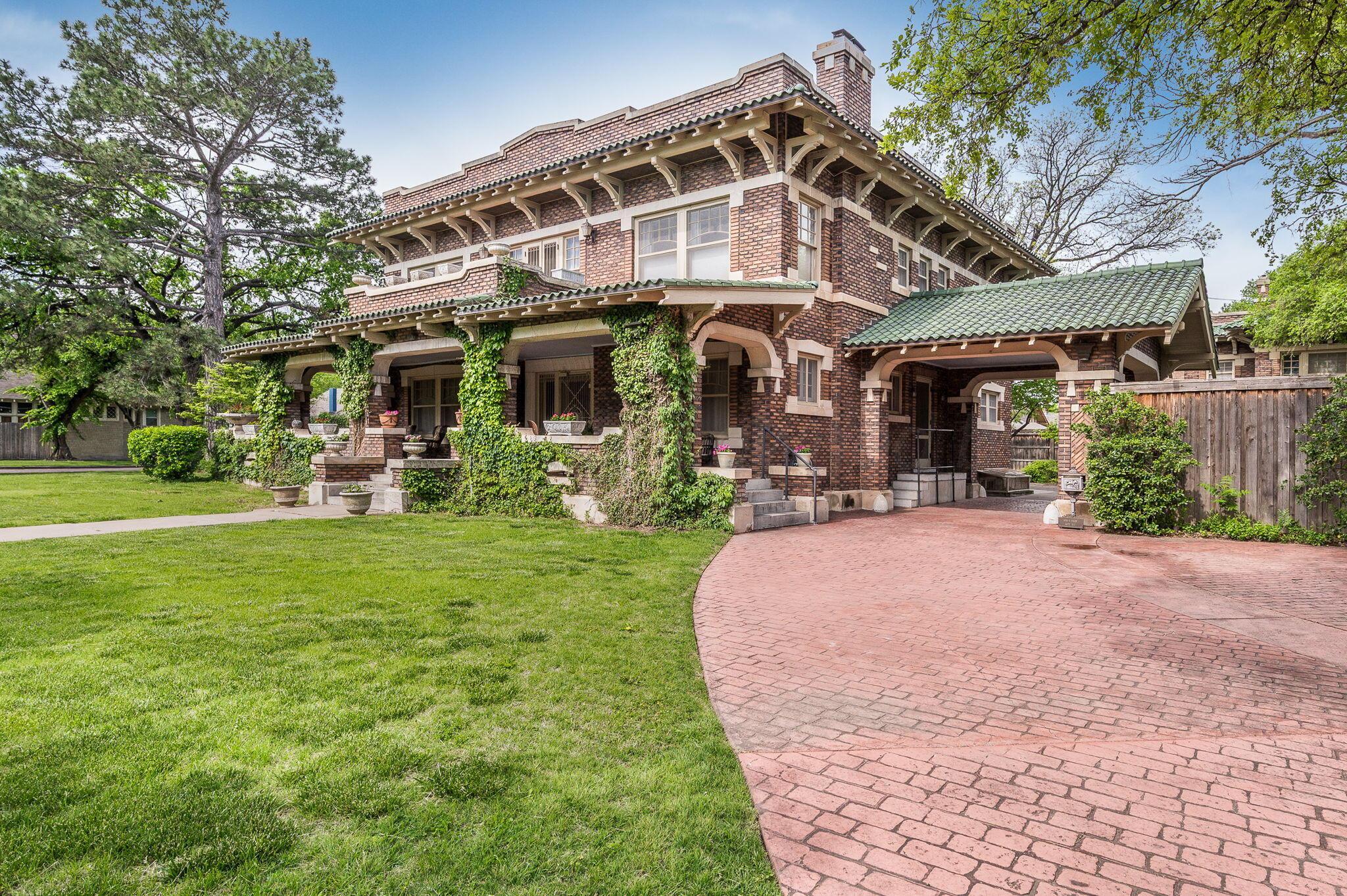 1620 South Tyler Street Amarillo, TX 79102 - Photo 3 of 66 a view of a house with a yard patio and fire pit