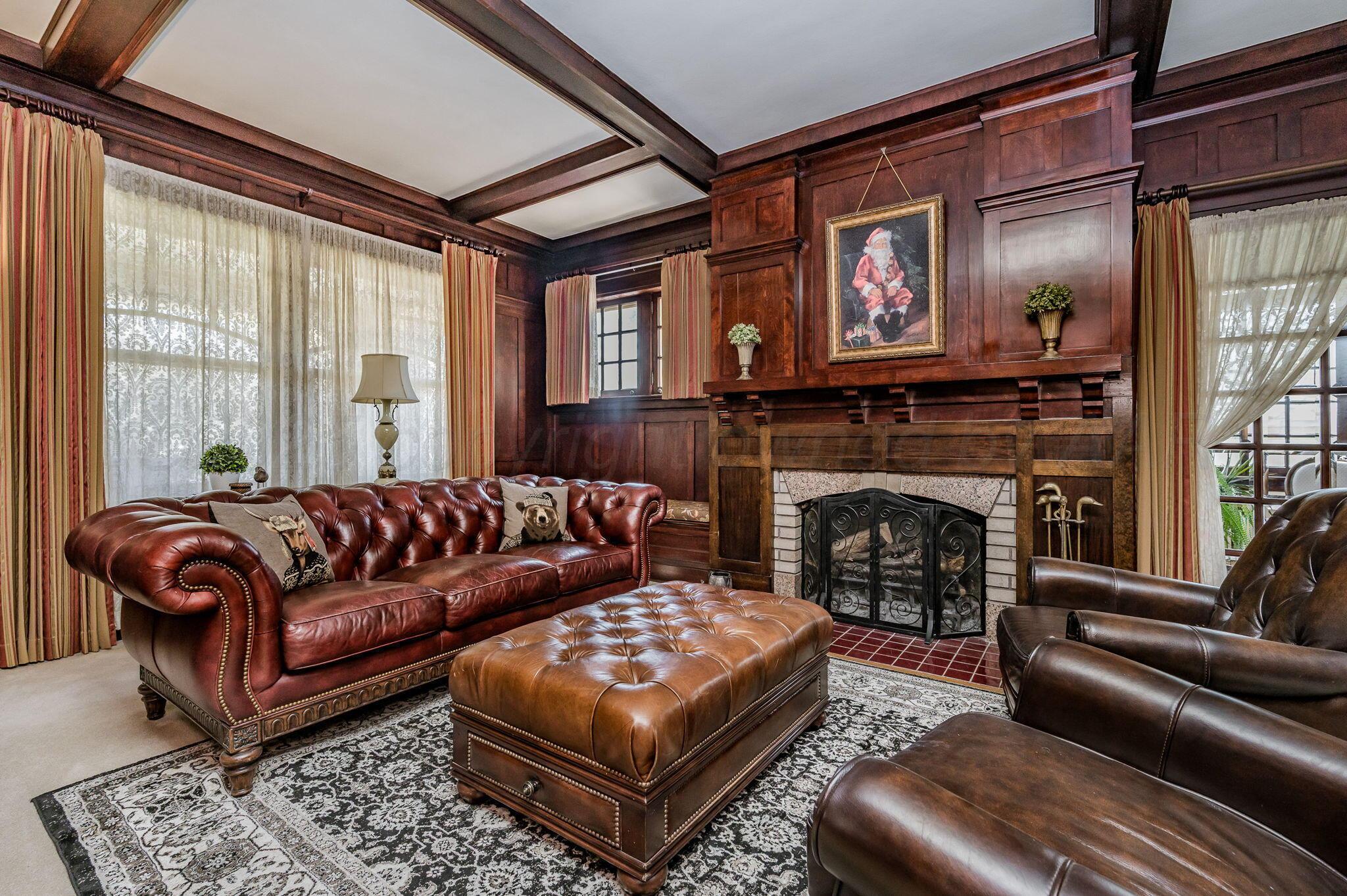1620 South Tyler Street Amarillo, TX 79102 - Photo 7 of 66 a living room with furniture and a fireplace