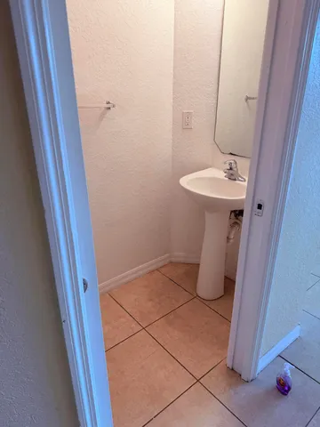a bathroom with a sink