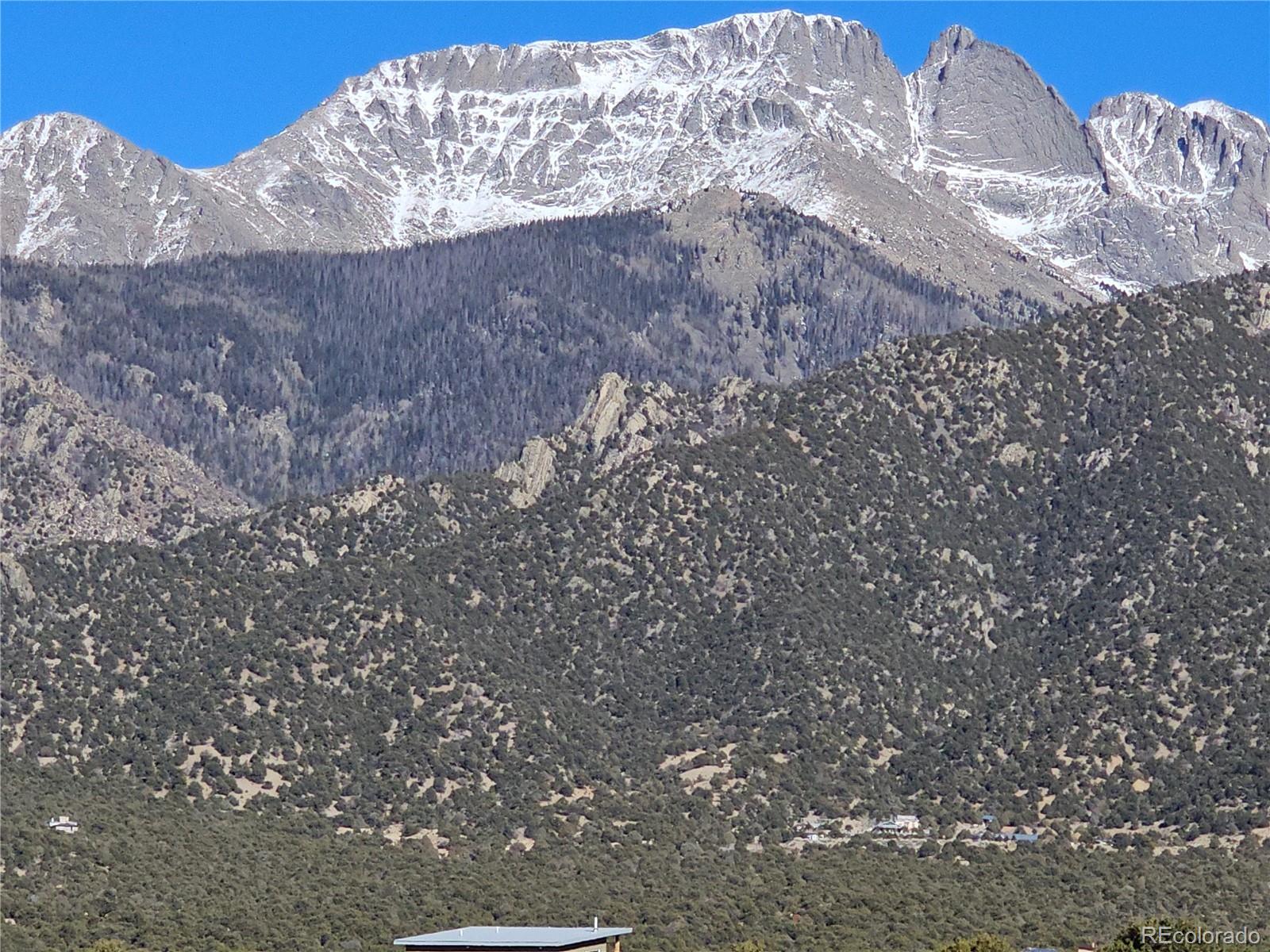 170 Wagon Wheel Road Crestone, CO 81131 - Photo 5 of 20 a view of a dry yard with trees