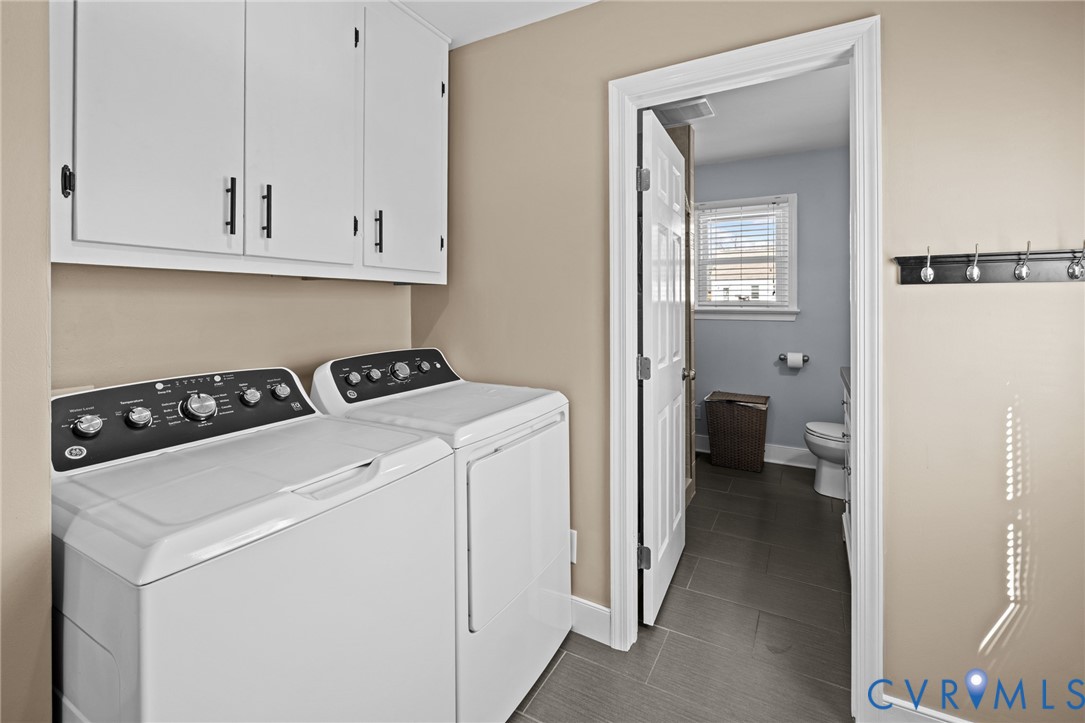 408 John Street Ashland, VA 23005 - Photo 23 of 45 a utility room with dryer and washer