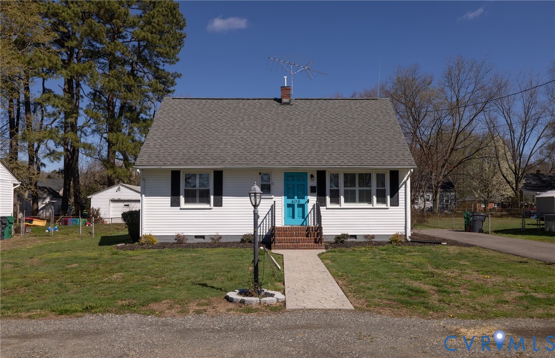 408 John Street Ashland, VA 23005 - Photo 30 of 45 a front view of a house with a yard