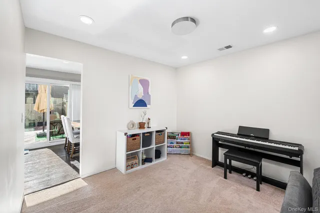 a room with furniture