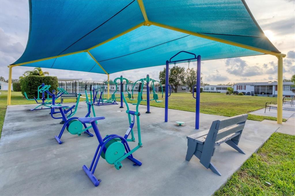 1 Meadow Circle Ellenton, FL 34222 - Photo 42 of 43 a view of a park with slide