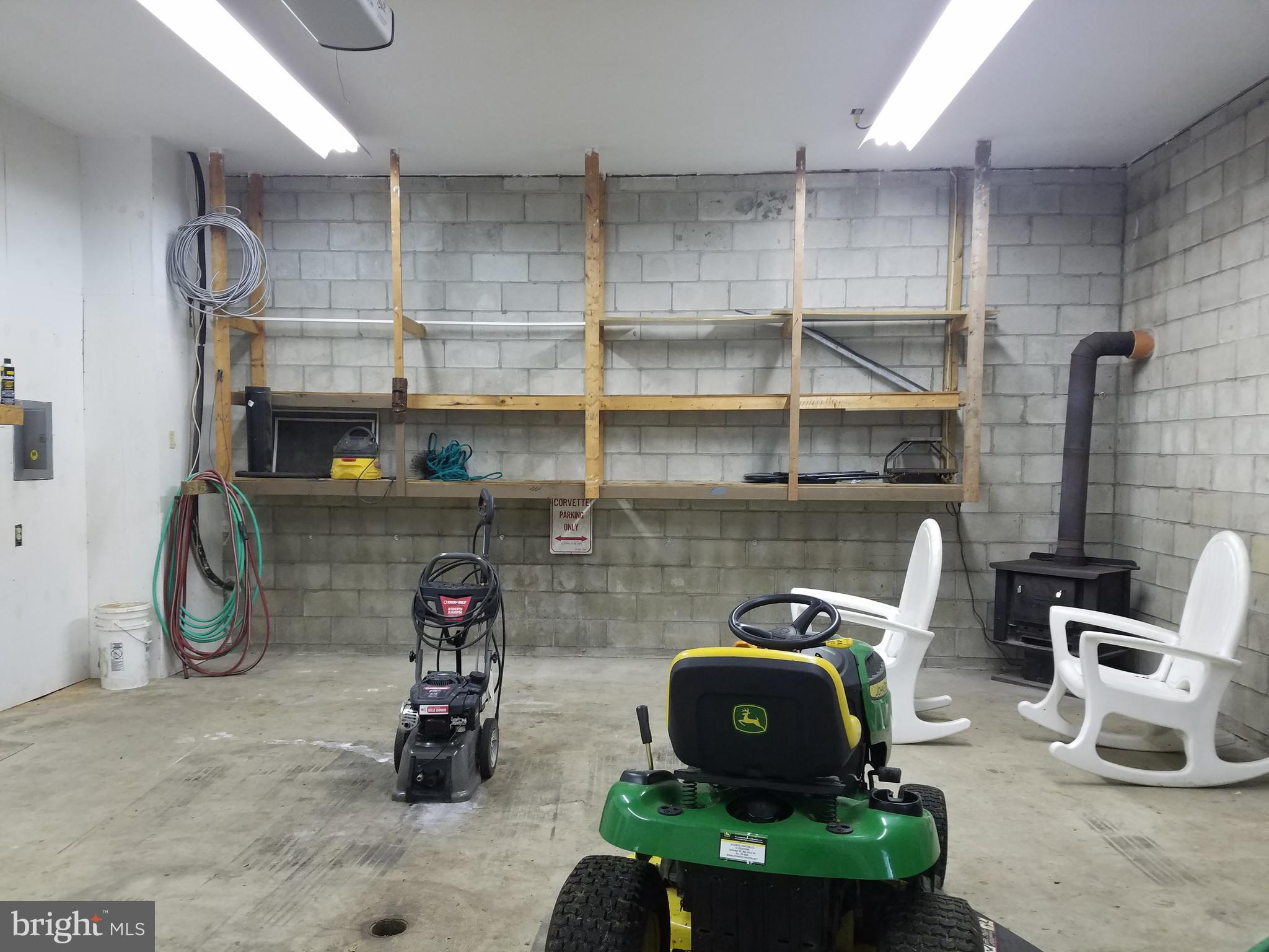 412 South Stepney Road Aberdeen, MD 21001 - Photo 15 of 30 Garage Interior, Wood Stove too!