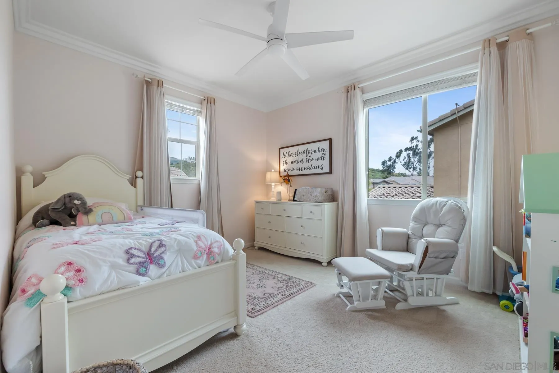17519 Ralphs Ranch Road San Diego, CA 92127 - Photo 24 of 32 a bedroom with a bed a couch and dresser