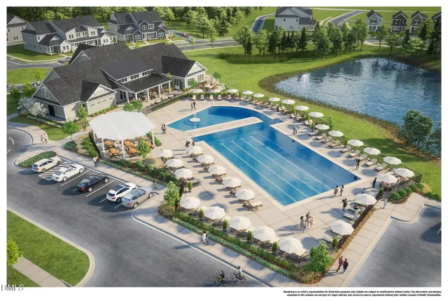 an aerial view of a house with a ocean view