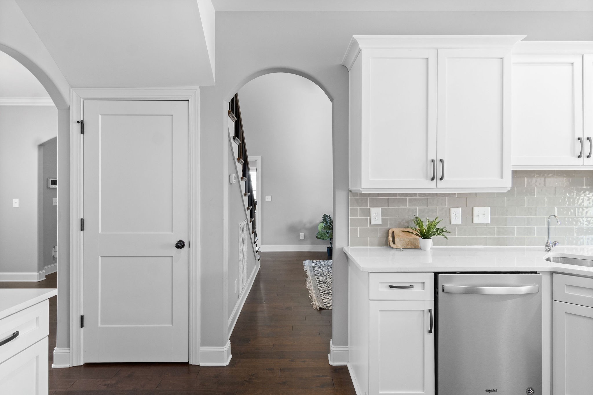 520 Larkspur Drive Clarksville, TN 37043 - Photo 16 of 34 a kitchen with white cabinets and sink