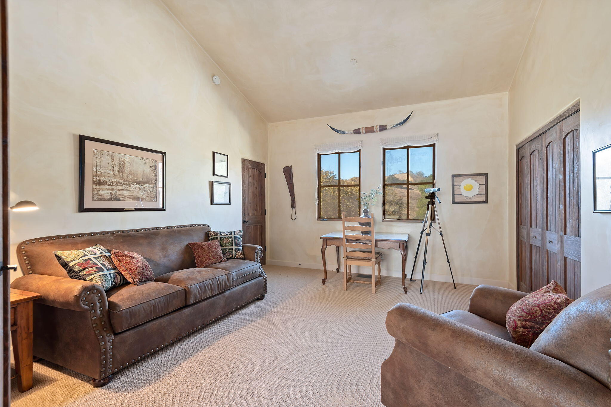 4600 Tim's Road Santa Ynez, CA 93460 - Photo 24 of 47 a living room with furniture and a table