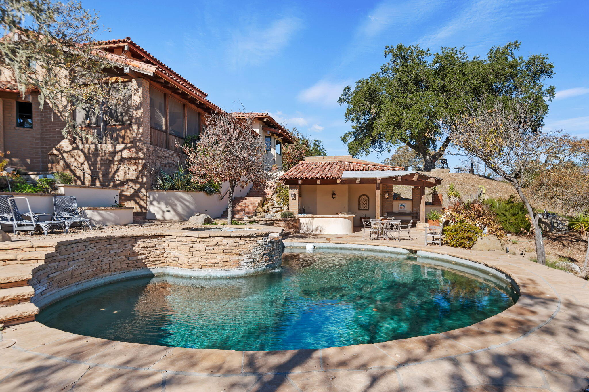 4600 Tim's Road Santa Ynez, CA 93460 - Photo 31 of 47 a view of a swimming pool with a patio