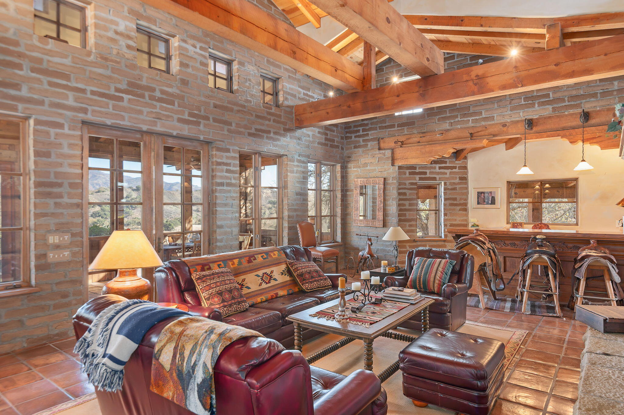 4600 Tim's Road Santa Ynez, CA 93460 - Photo 7 of 47 a living room with furniture and floor to ceiling windows