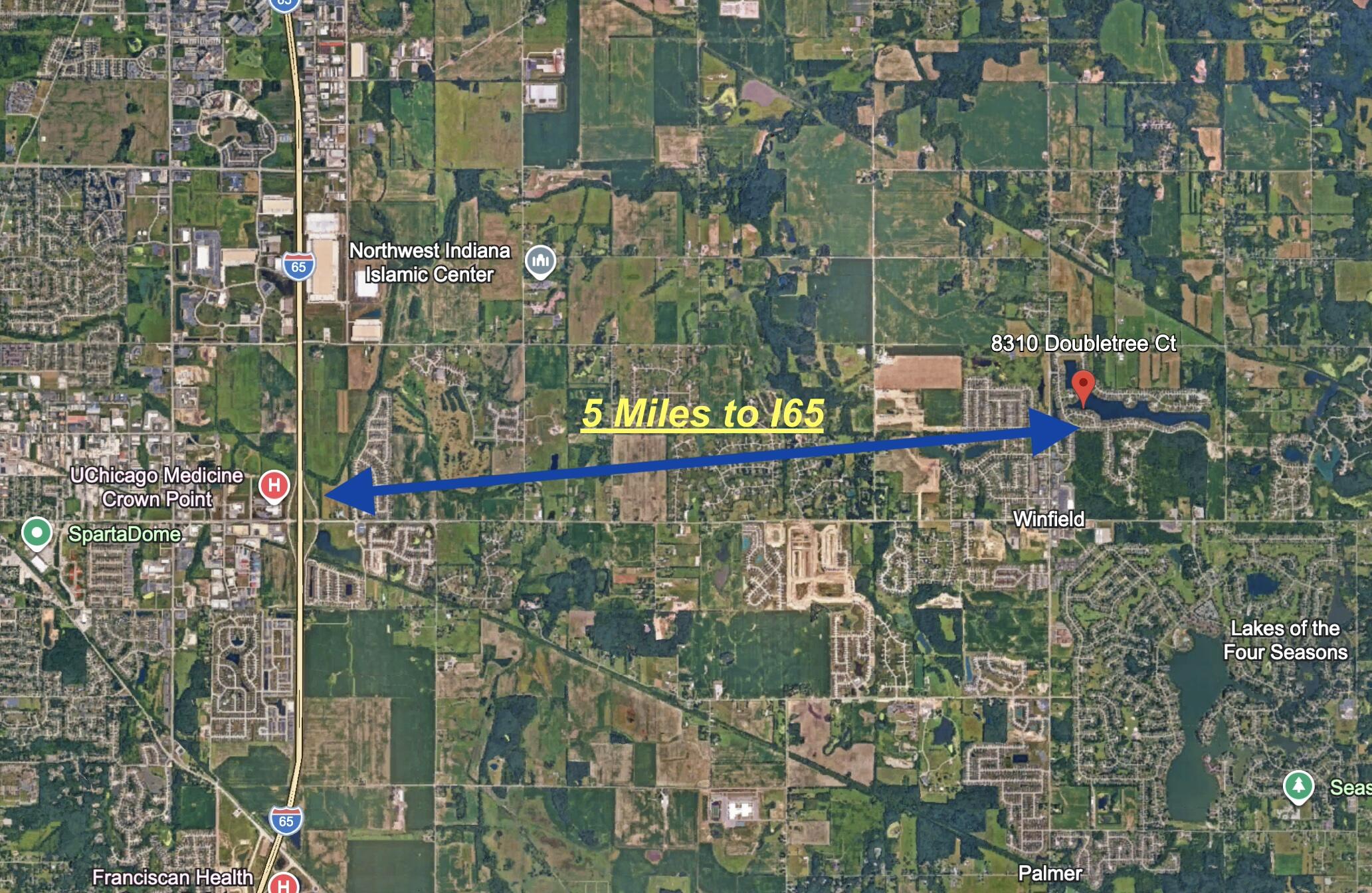 8310 Doubletree Court Crown Point, IN 46307 - Photo 4 of 5 a view of street