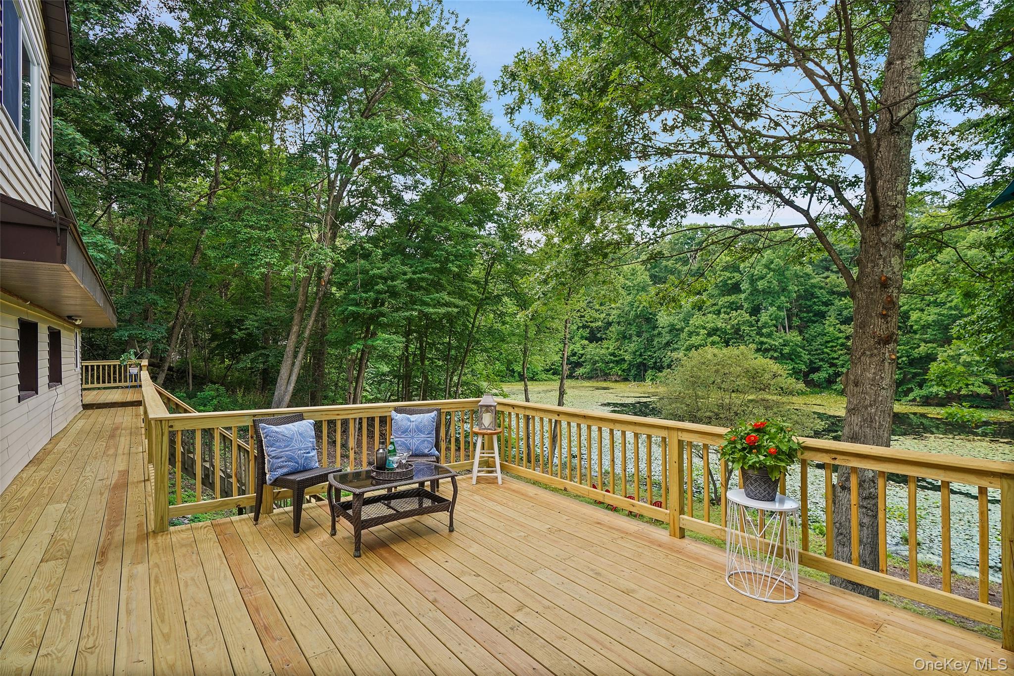 18 Sylvan Road Lake Peekskill, NY 10537 - Photo 36 of 50 Brand new spacious deck overlooking Jr. Lake