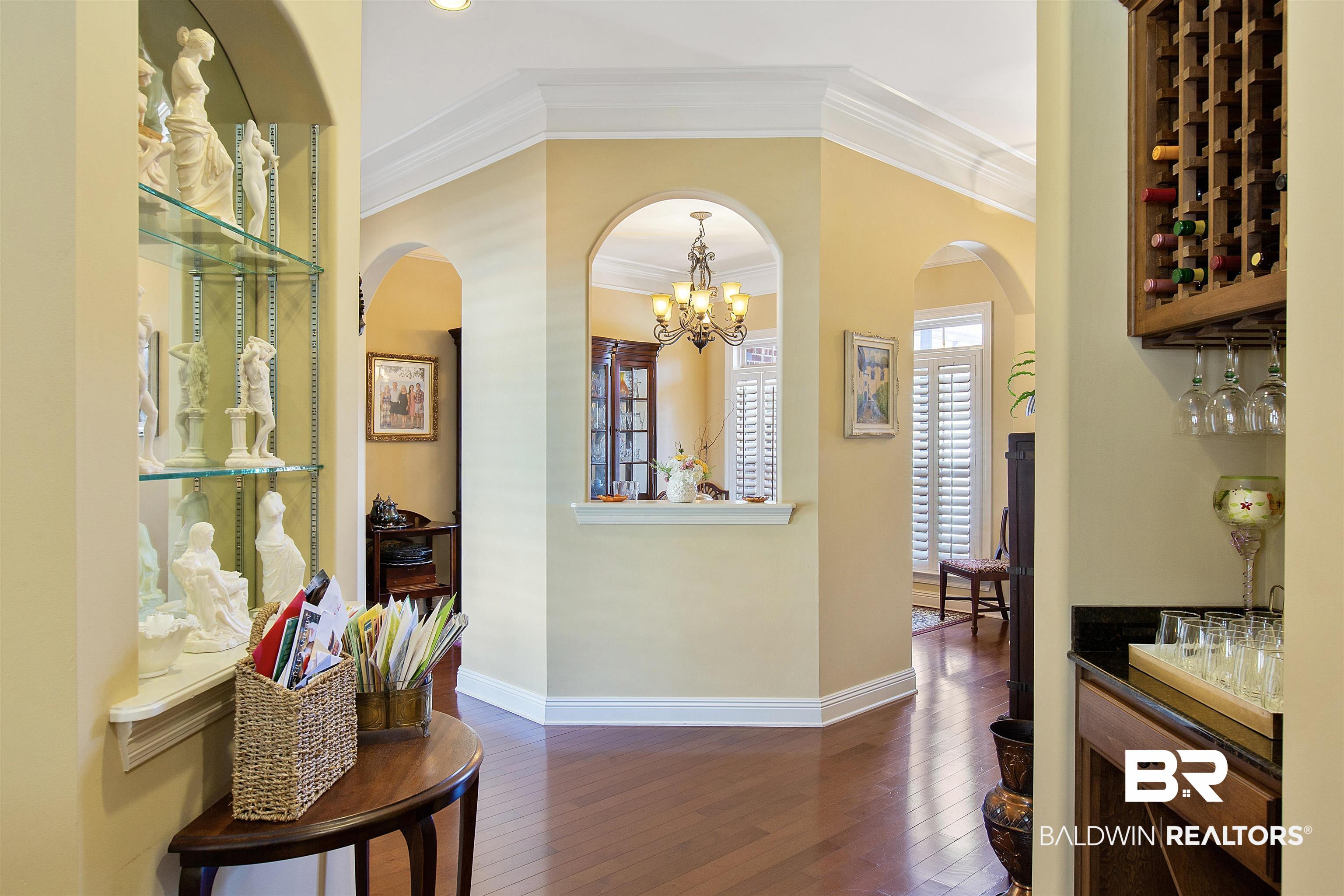 112 Pinnacle Court Fairhope, AL 36532 - Photo 10 of 44 Foyer to Living Room
