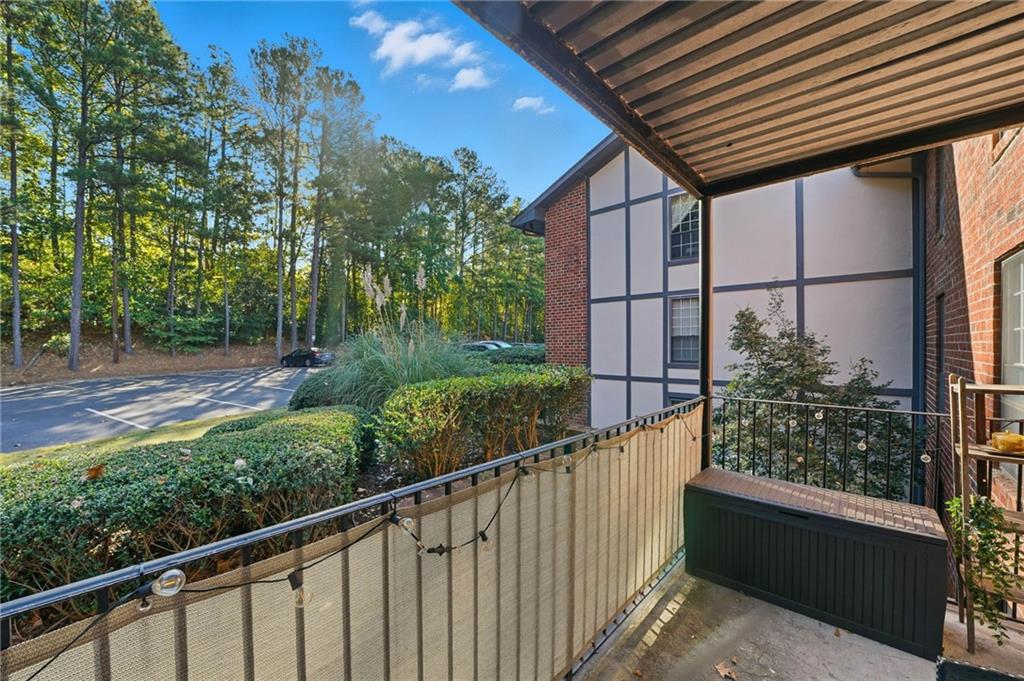 6851 Roswell Road, Unit H29 Atlanta, GA 30328 - Photo 27 of 50 a view of a pathway of a balcony