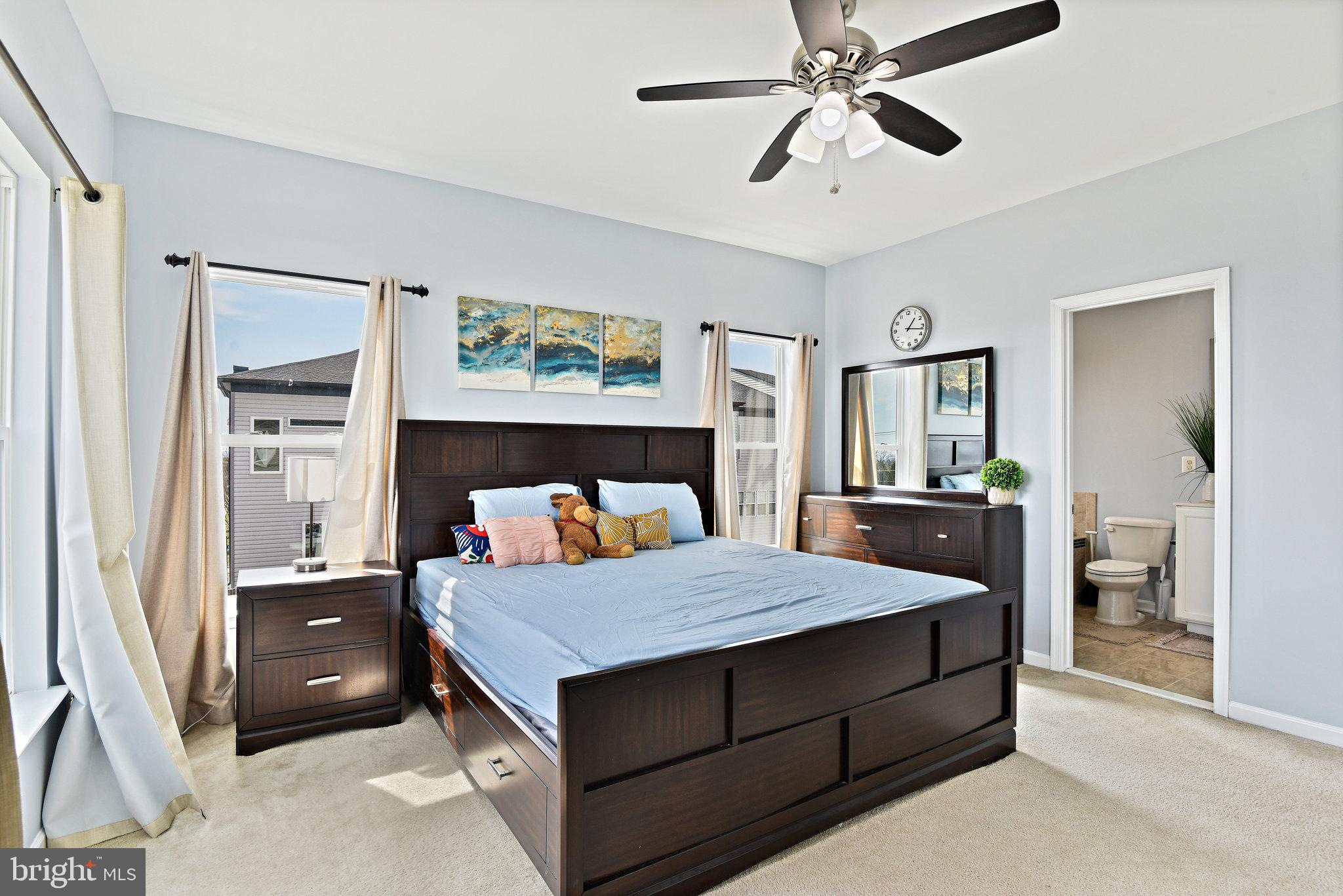 42657 Aden Terrace Ashburn, VA 20148 - Photo 23 of 37 Master Bedroom with Spacious Walk in Closet