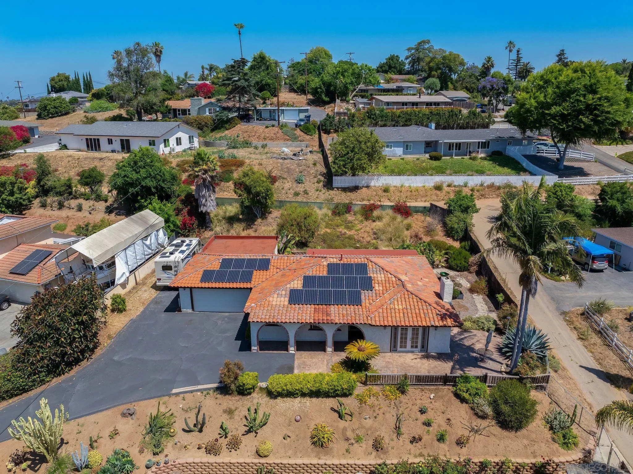 244 Avalon Drive Vista, CA 92084 - Photo 22 of 23 an aerial view of multiple houses