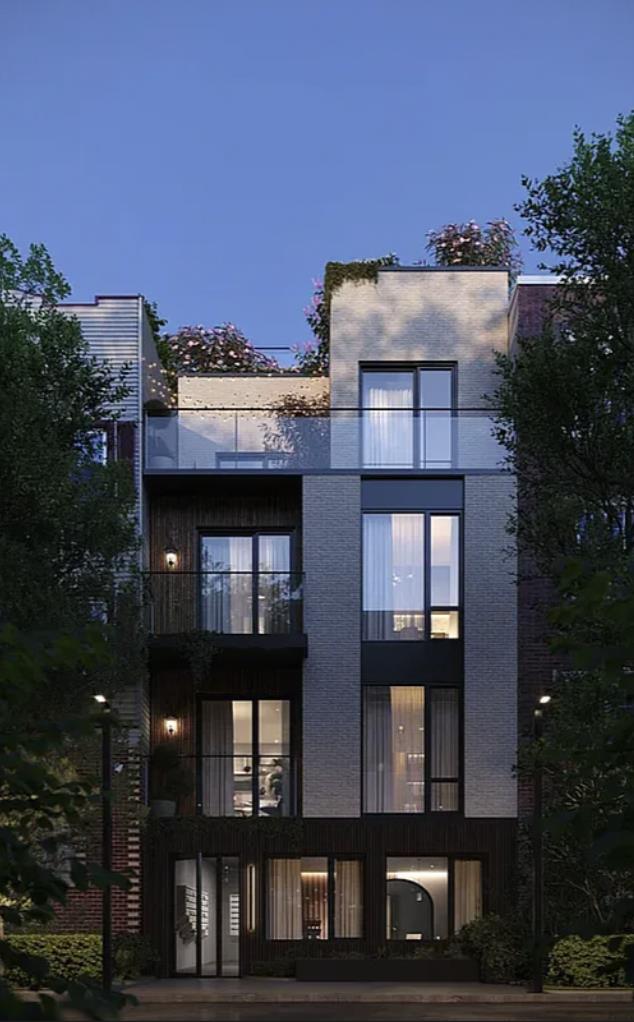 204 Withers Street, Unit 2 Brooklyn, NY 11211 - Photo 7 of 8 a view of a building with a lot of windows