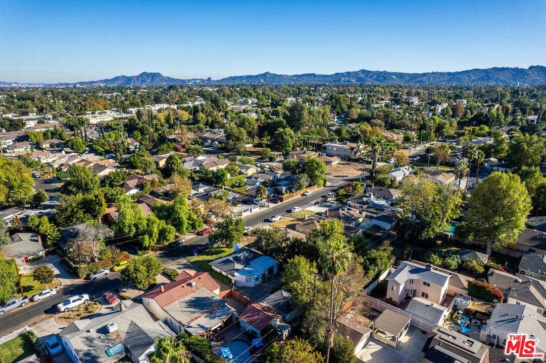6327 Ranchito Avenue Valley Glen, CA 91401 - Photo 45 of 46 an aerial view of residential houses with city view