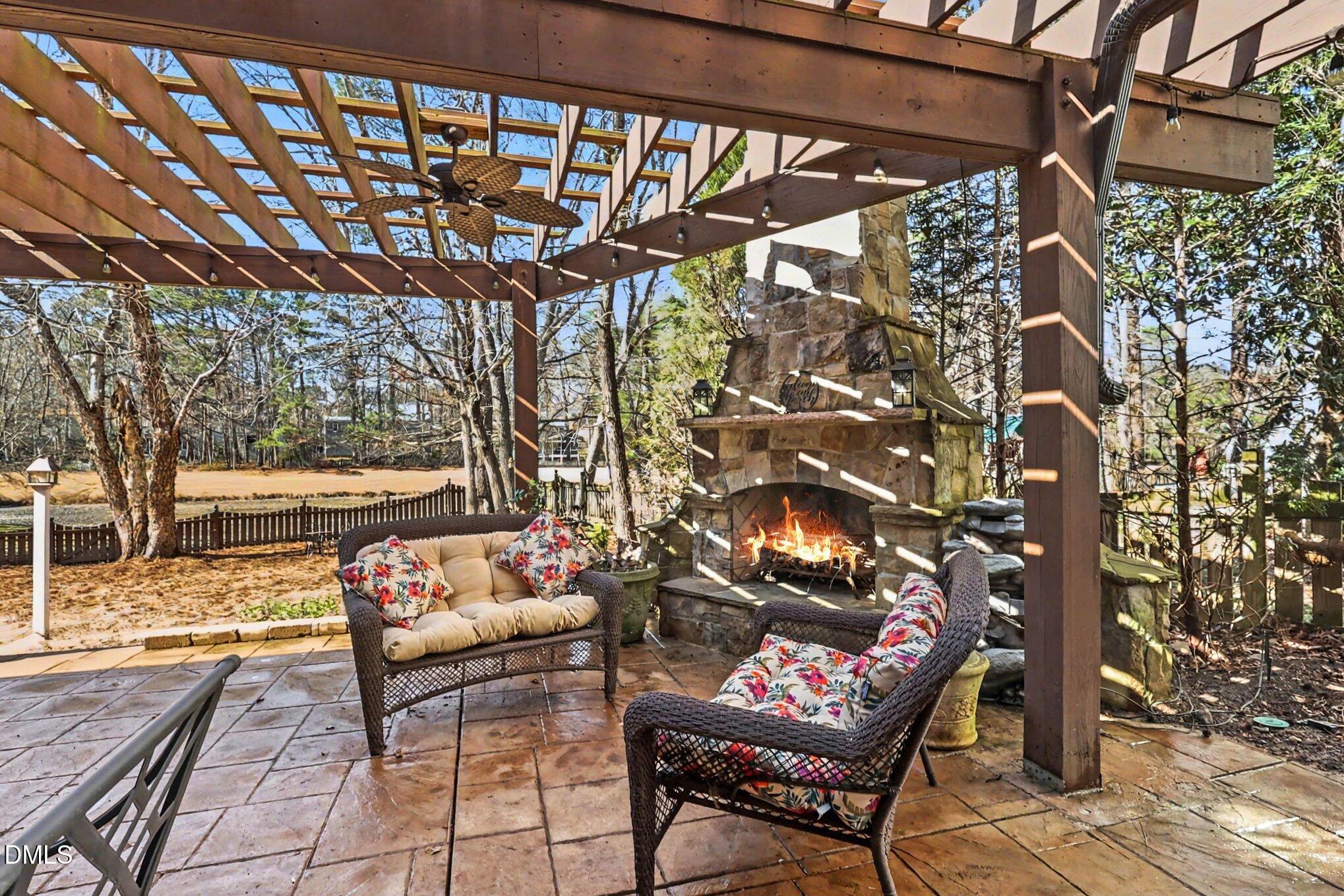 119 Felspar Way Cary, NC 27518 - Photo 39 of 53 a outdoor space with lots of furniture