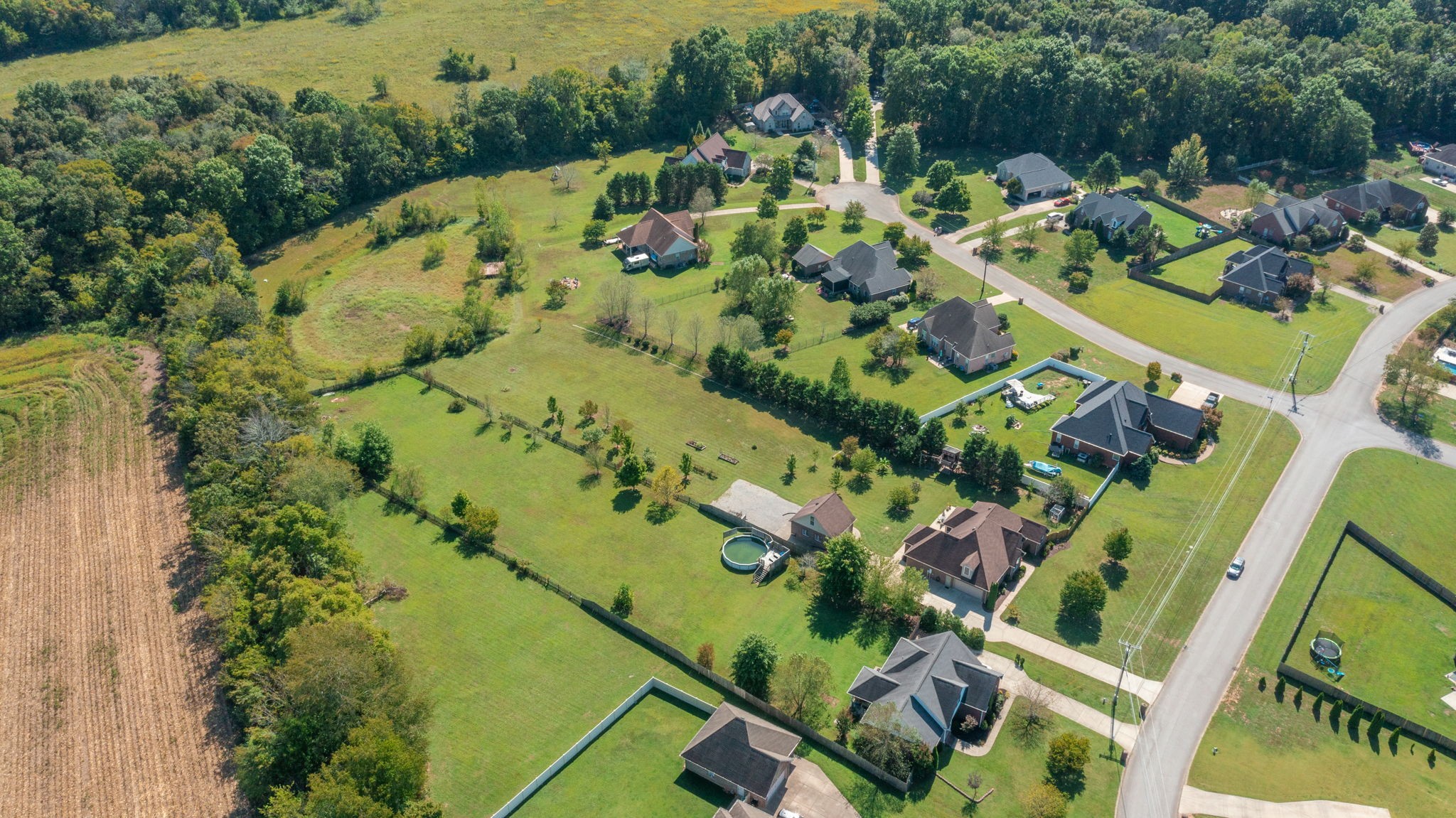 3924 Rowland Road Murfreesboro, TN 37128 - Photo 53 of 53 an aerial view of a residential houses with outdoor space