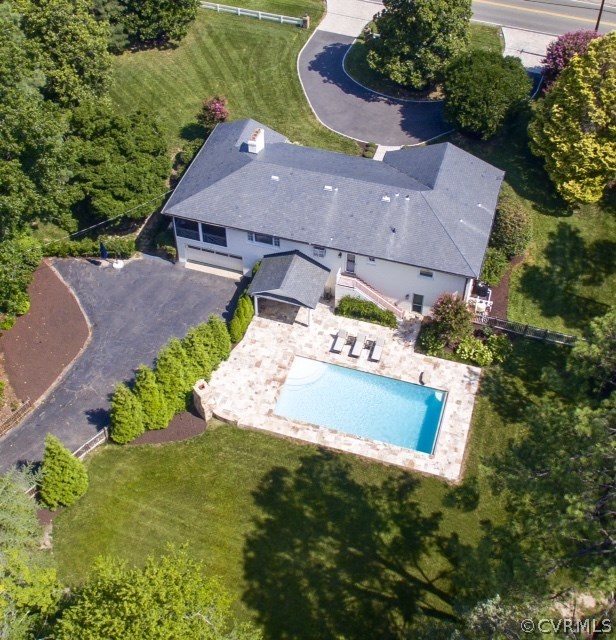 6805 River Road Henrico, VA 23229 - Photo 23 of 24 an aerial view of a house
