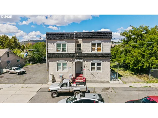 a picture of a house with a patio