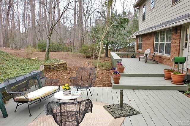 113 Queensferry Road Cary, NC 27511 - Photo 8 of 9 a view of outdoor space yard deck and patio