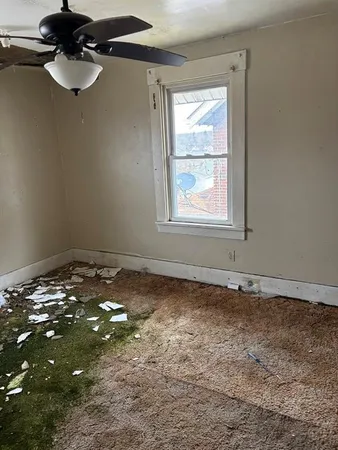 a view of a room with window