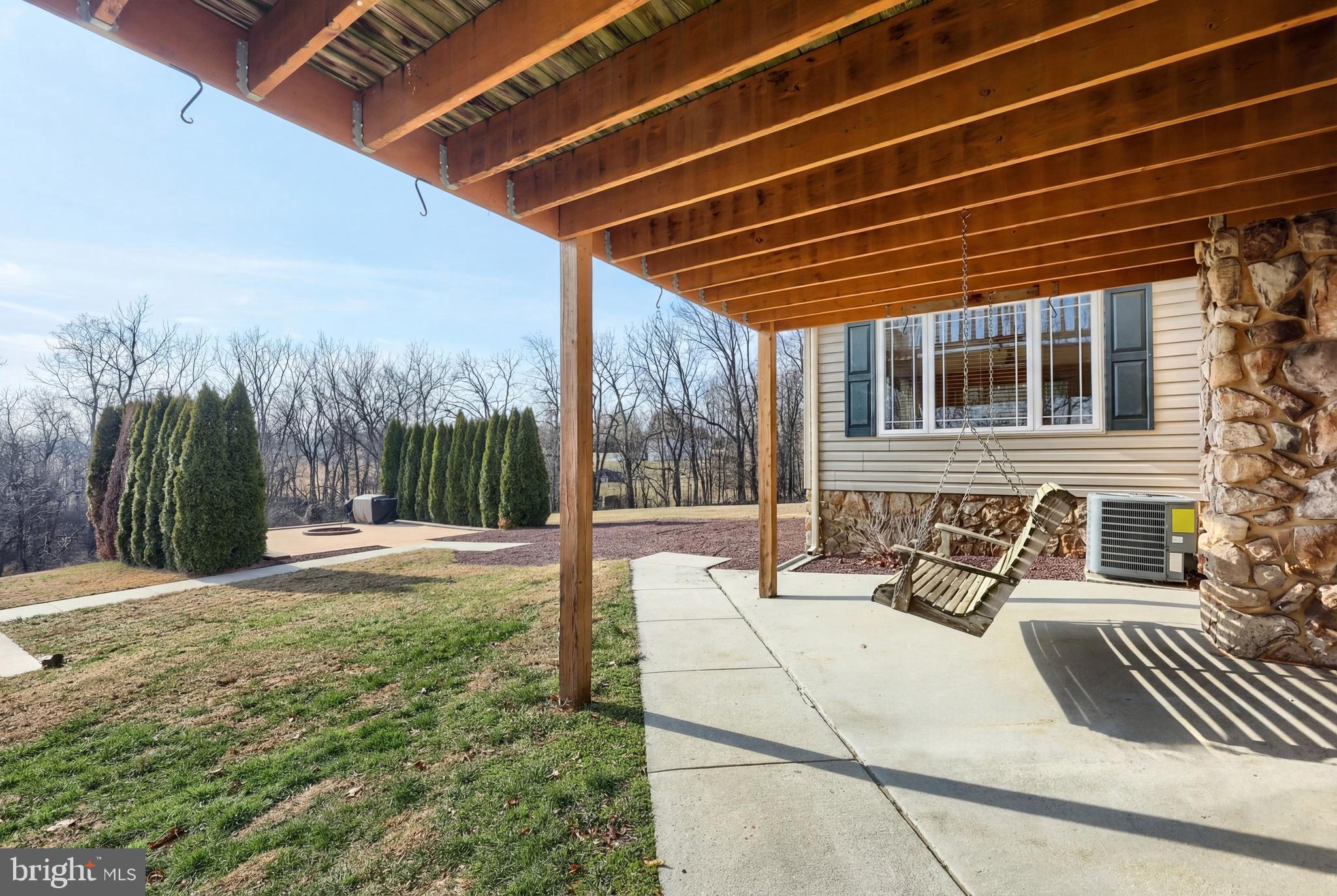 90 Vida Lane Dover, PA 17315 - Photo 30 of 59 a view of a backyard with sitting area