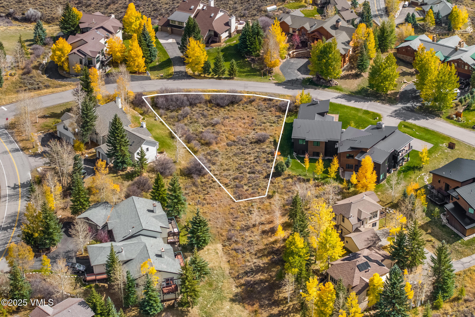 4521 Flat Point Avon, CO 81620 - Photo 3 of 11 aerial 2 outline