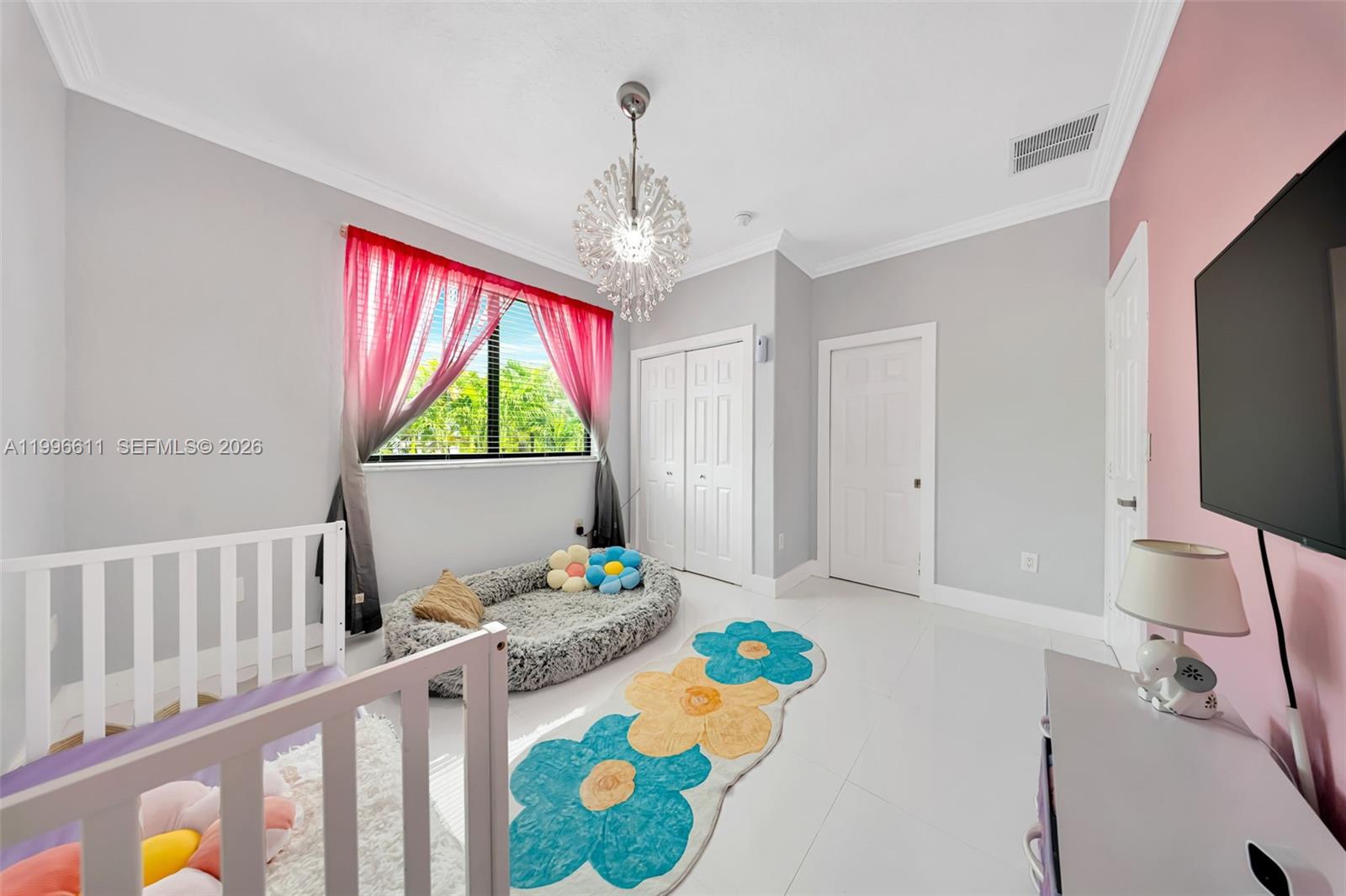 3002 Southwest 147th Court Miami, FL 33185 - Photo 48 of 97 a bedroom with furniture a bed and a window