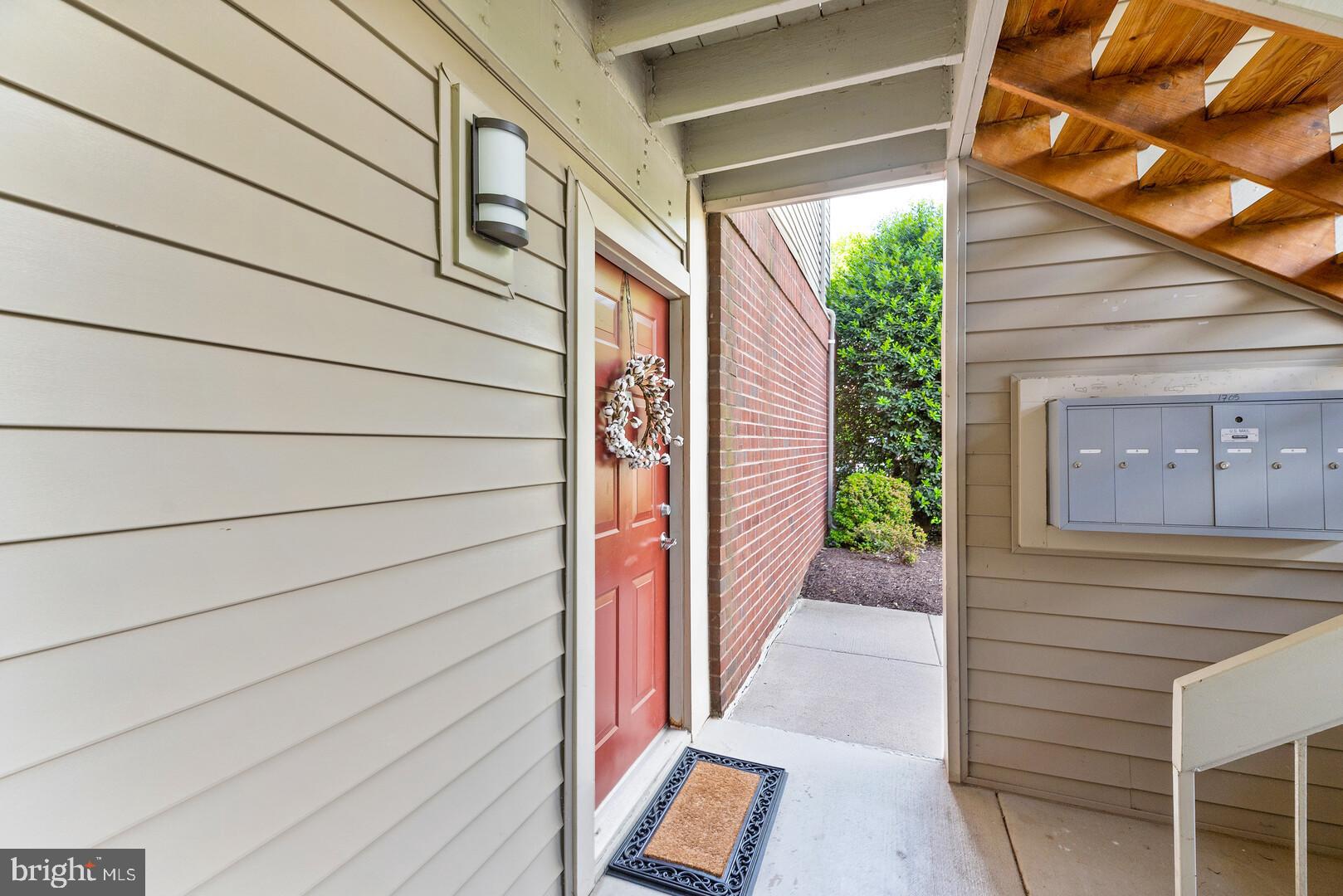 1705 Ascot Way, Unit B Reston, VA 20190 - Photo 4 of 24 Mailbox Station near Front Door- Easy Access