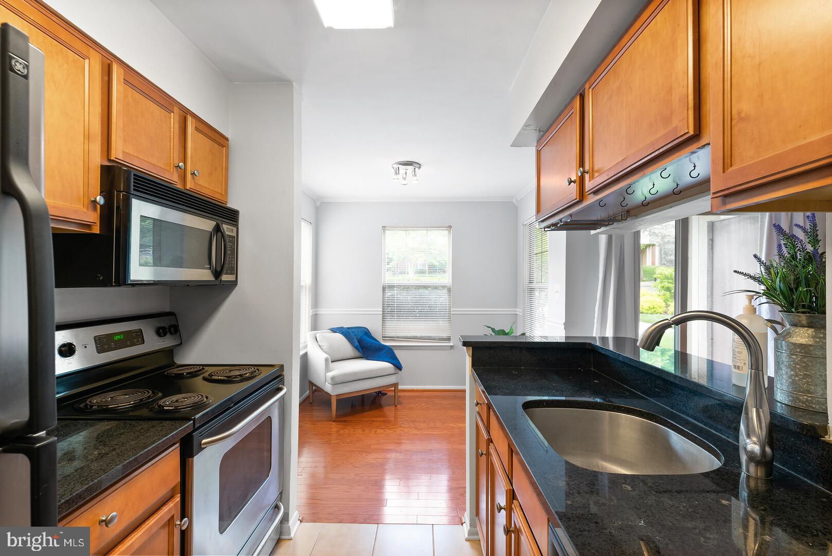 1705 Ascot Way, Unit B Reston, VA 20190 - Photo 9 of 24 Open Kitchen- Looking into sitting OR breakfast RM