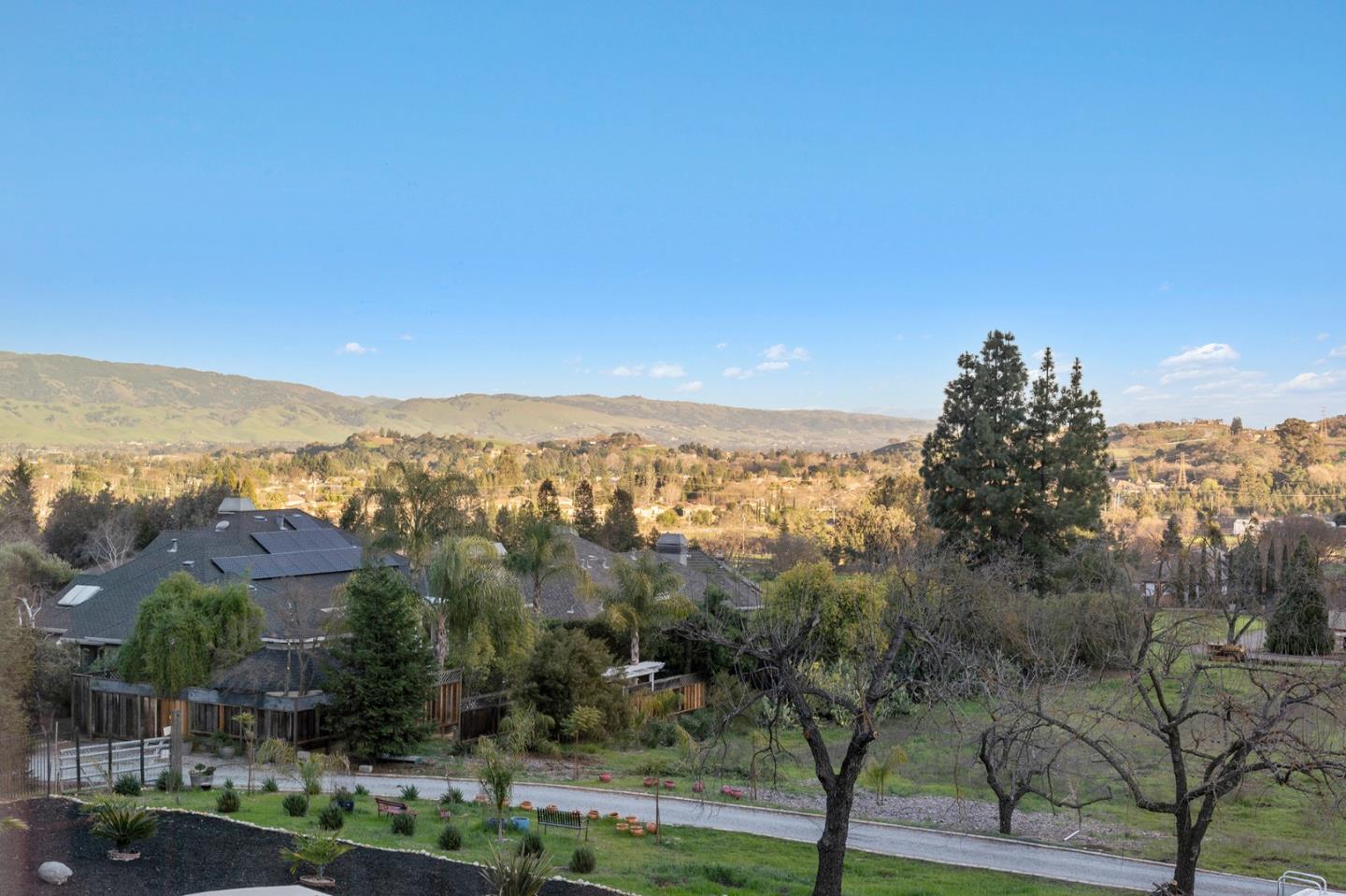15525 Vía Eduardo Morgan Hill, CA 95037 - Photo 25 of 25 a view of a city with mountains in the background