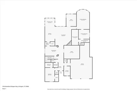 $1,169,000 | 1910 Woodland Skipper Way, Arlington, TX 76005