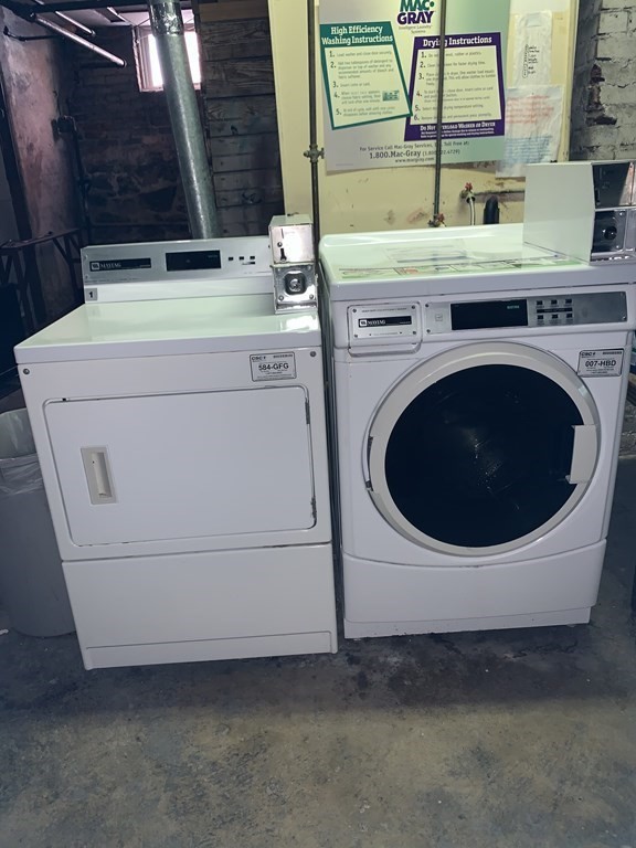 38 Kilsyth Road, Unit 33 Brookline, MA 02445 - Photo 23 of 23 a utility room with dryer and washer