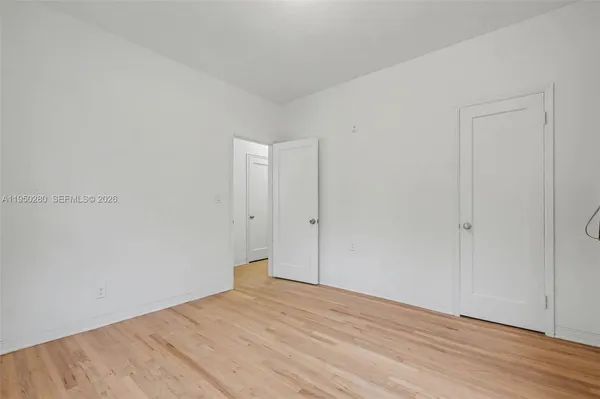 a view of empty room