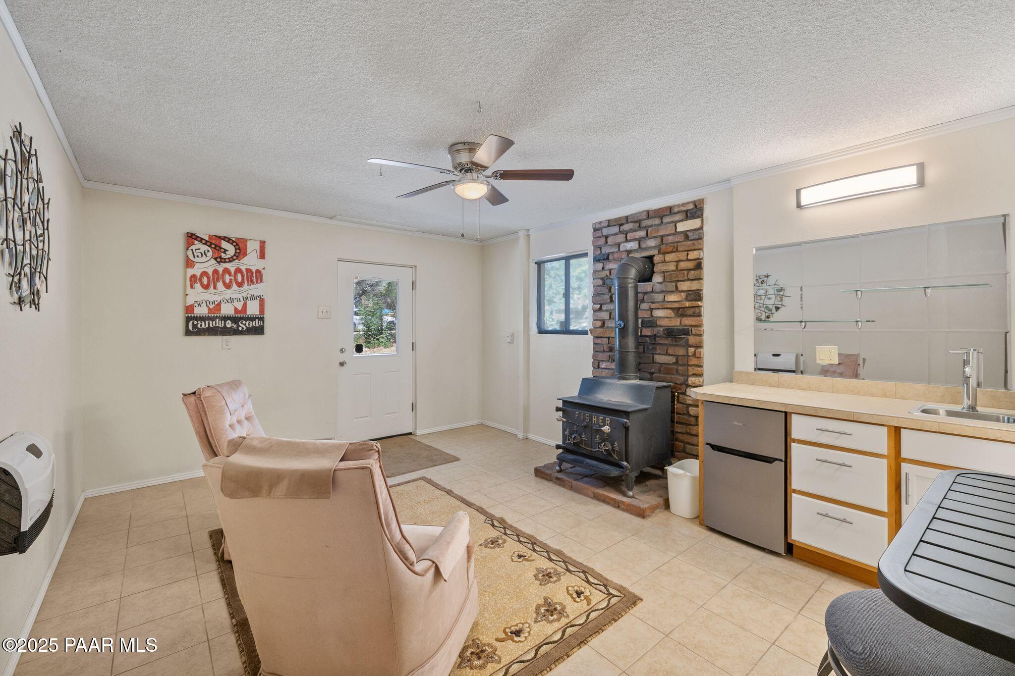 2182 West Mountain Laurel Road Prescott, AZ 86303 - Photo 17 of 36 downstairs living room wet bar