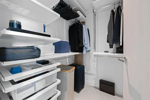 a view of walk in closet