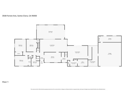 $1,998,000 | 3540 Forest Avenue, Santa Clara, CA 95050