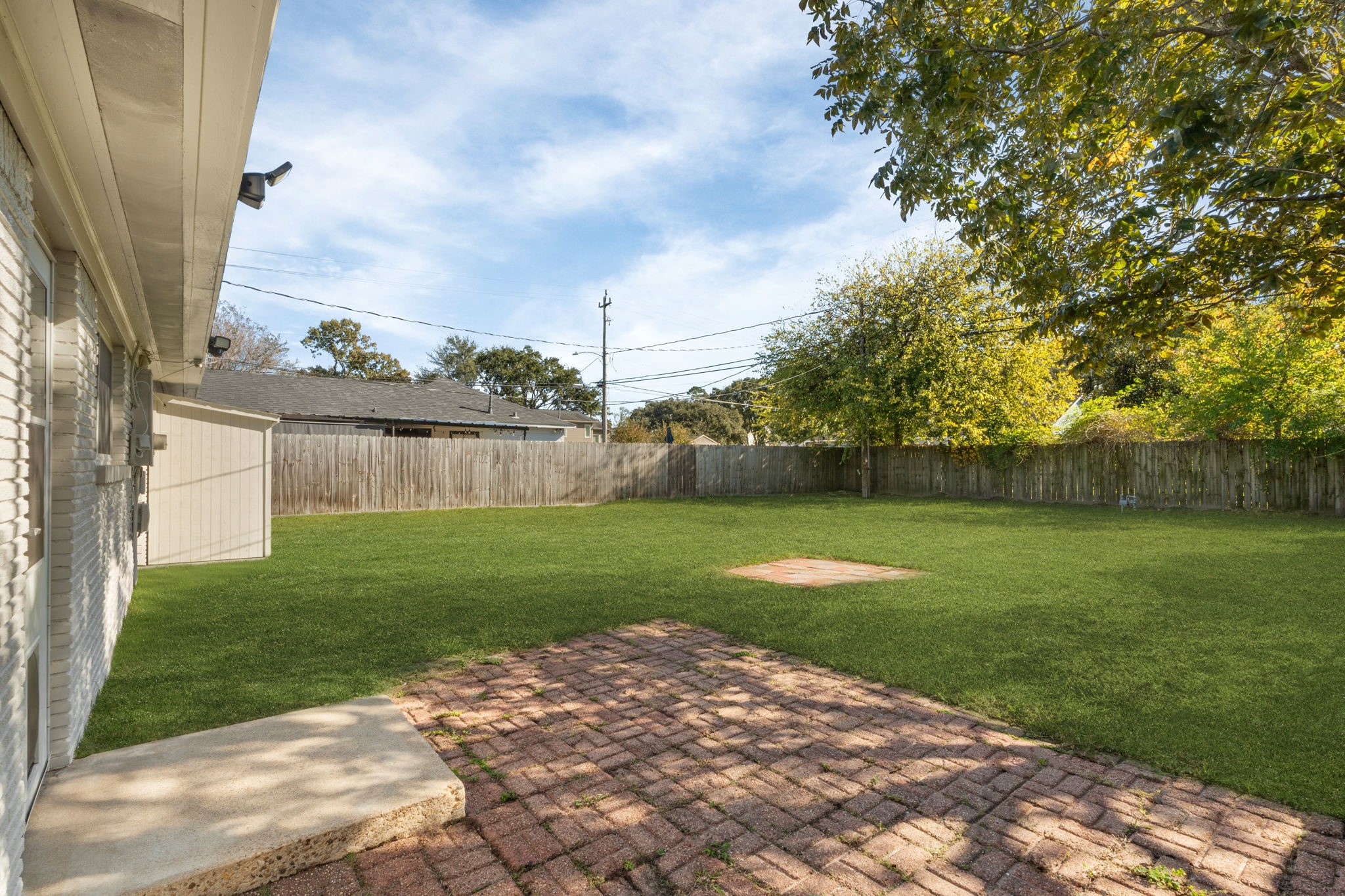 2007 Wakefield Drive Houston, TX 77018 - Photo 25 of 29 Enjoy a spacious backyard that’s perfect for outdoor living and entertaining. Featuring a hidden shed for extra storage, this versatile space is ideal for gardening, hosting barbecues, playing with pets, or creating your own private retreat.