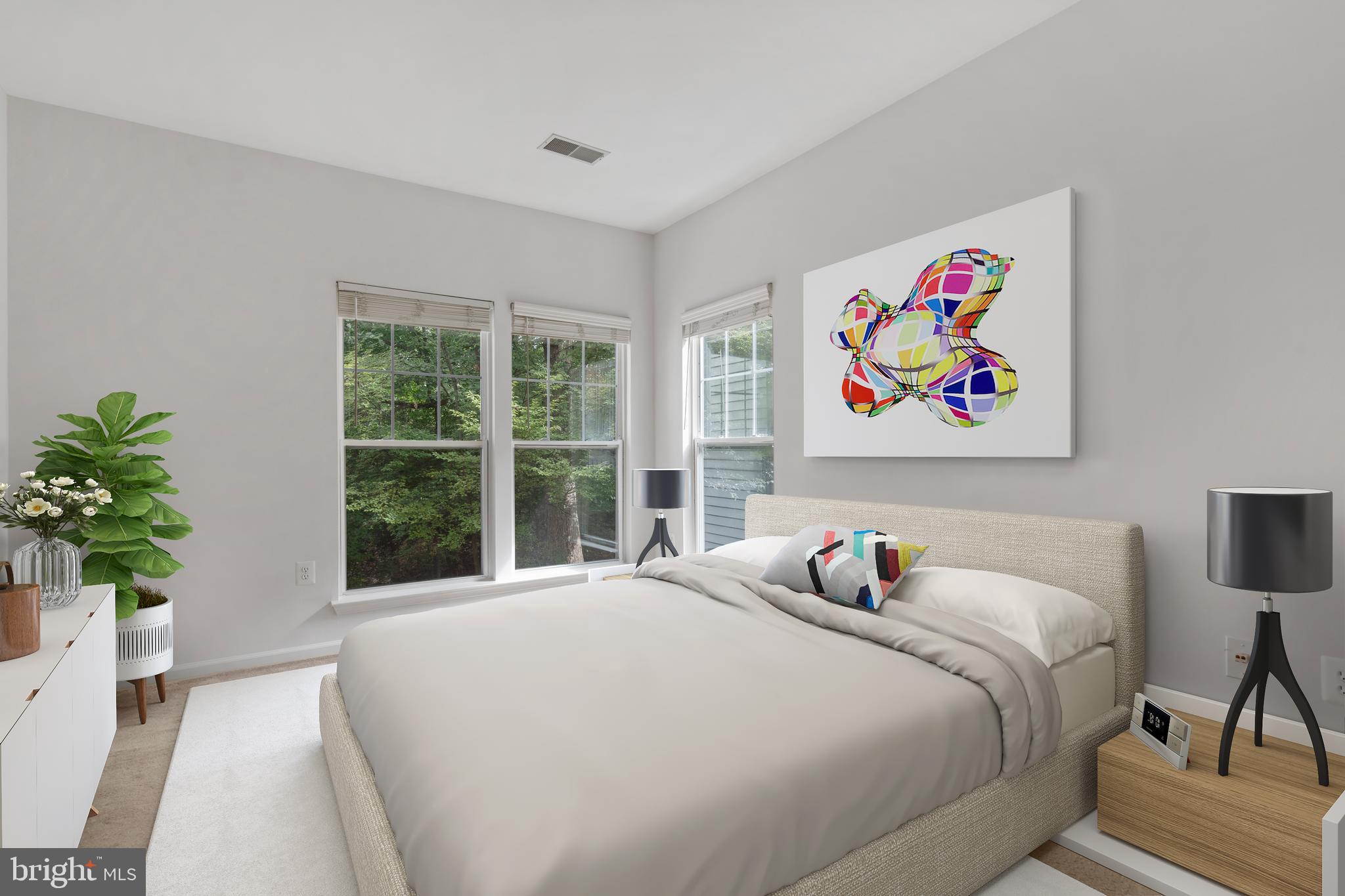 1509 North Point Drive, Unit 103 Reston, VA 20194 - Photo 14 of 33 *Virtually Staged* Primary Bedroom